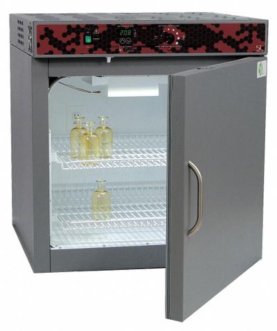SHEL LAB Incubator: Forced Air, 6.5 cu ft Capacity, 31 1/2 in x 30 in x 33 1/2 in - Refrigerated Incubators
