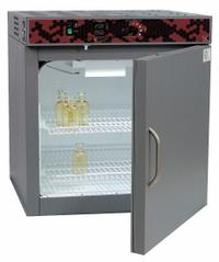 SHEL LAB Incubator: Forced Air, 6.5 cu ft Capacity, 31 1/2 in x 30 in x 33 1/2 in, BOD, Digital (MPN SRI6P). Key specifications — attr1027497: BOD; attr1027521: Refrigerated; attr1030162: Ambient + 15 °C; attr1027529: +/-0.5 °C @ 20 °C; attr1027530: +/-0.5 °C; attr1027476: SRI6P; attr1027480: SHEL LAB; attr1027487: Digital.