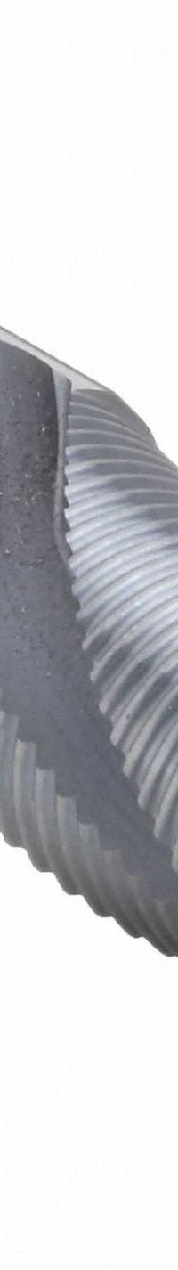 OSG Roughing End Mill: Cobalt, TiCN Coated, 4 Flute, Fine Pitch, 1/2" Mill Dia, 3" LOC, 5" OAL (MPN 4560308)