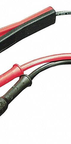 B&K PRECISION Test Leads: Black/Red Electrical Current Color, Tweezer Probe, Banana Plug, 6 in Lg (MPN TL 8). Key specifications — Brand: B&K PRECISION.