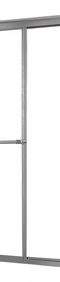 FOREMOST Shower Door: 40 in Min. Door Wd, 44 in Max. Door Wd, 70 in Overall Ht, Clear Tempered Glass (MPN TDSS4470-CL-SV). Key specifications — Brand: FOREMOST.