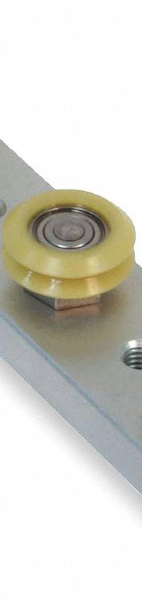 BISHOP-WISECARVER Linear Guide Carriage Assembly: PW, Size 1, 3-Roller Assembly, Ball (MPN UT1WPAP). Key specifications — For Use With: Vee Profile; Product Type: Ball; Carriage Material: Aluminum; For Rail Size: Size 1.