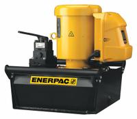 ENERPAC Hydraulic Pump: 10,000 psi Max. Op Pressure, 120 cu in/min Max. Flow Rate, 3 hp Max. HP (MPN ZE5420SG). Key specifications — attr941810: ZE5420SG; attr941817: Tandem Center; attr941814: Advance.