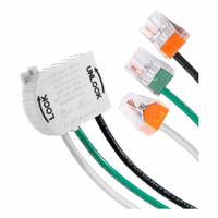 Angled Wiring Module, 90 Degree: 125V AC, 20 A, 3 Wire, 6 in Wire Lg (MPN MSTWL-WT6). Key specifications — Manufacturer Part Number: MSTWL-WT6; Brand: LEVITON; Wire Type: Stranded.