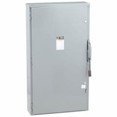 SQUARE D Safety Switch: Fusible, 600 A, Three Phase, 240V AC, Galvanized Steel, Indoor/Outdoor (MPN H326R). Key specifications — Brand: SQUARE D.