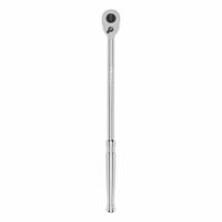 TEKTON Quick-Release Ratchet: Pear, Reversible, 12 in Overall Lg, Polished, 4° Min Arc Swing (MPN SRH11112). Key specifications — attr1205598: Reversible; attr1205605: Quick-Release Included; attr1205626: Polished; attr1228094: Long Length; attr1205607: Pear; attr1205624: TEKTON.