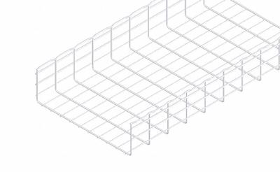 CABLOFIL Wire Mesh Cable Tray: 20 in Wd, 6 in Ht, 10 ft Lg, 165 lb, Steel - Straight Section Wire Mesh Trays