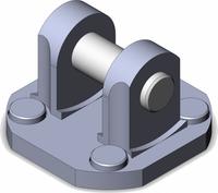 SMC Mounting Bracket: Clevis Mount Type, Fits 80 mm Bore Dia, Carbon Steel, CG-D080. Key specifications — attr947439: CG-D080; attr947448: Carbon Steel; attr1171502: Mounting Bracket.