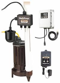 LIBERTY PUMPS Elevator Sump Pump: 3/4 hp, 115V AC, 72 gpm Flow Rate @ 10' of Head, 48 ft Max. Head (MPN ELV290). Key specifications — Rated Voltage: 115V AC; Volute Material: Cast Iron; Brand: LIBERTY PUMPS; Switch: Switch Not Included.
