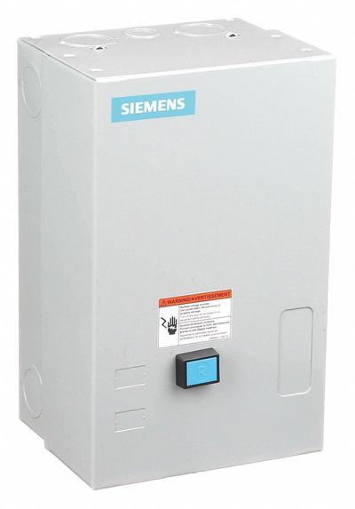 SIEMENS NEMA Magnetic Motor Starter: Non-Reversing, 3 Poles, NEMA Size 2-1/2, 60 A - Enclosed Non-Reversing Starters with Electronic Overloads