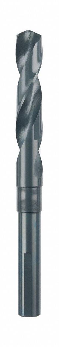 MILWAUKEE Silver and Deming Drill: 19/32", 135° Split Point, Black Oxide HSS, Parabolic Flute (MPN 48-89-2741). Key specifications — attr1235078: 0.5938.