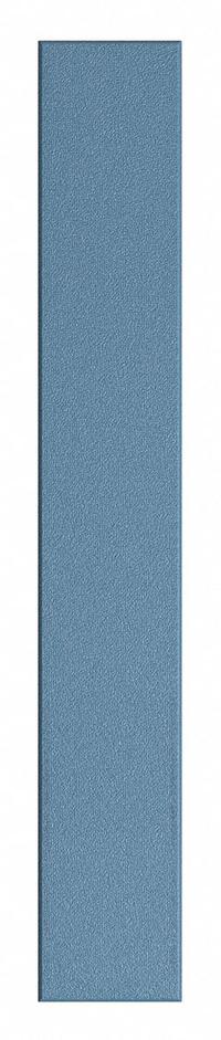 ASI GLOBAL Partition Column: Plastic Polymer, Pebble, Blue, 82 in Ht, 12 in Wd, 1 in Thick (MPN 40-90871253-9509). Key specifications — Inner Core Type: Polymer; Brand: ASI GLOBAL PARTITIONS; Color: Blue; Finish/Texture: Pebble.