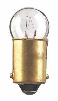 APPROVED VENDOR Incandescent Bulb: Incandescent, Miniature Bayonet (BA9s), (G) Globe, G3-1/2, 53 (MPN 53-10PK). Key specifications — Light Color: White; Trade Number: 53; Voltage: 14.4V AC; Brand: APPROVED VENDOR; Bulb Shape: G3-1/2.