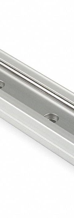 Linear Guide Rail: 65, 720 mm Overall Lg, 65 mm Overall Wd, 28.6 mm Overall Ht, Aluminum Alloy (MPN RR65-0720). Key specifications — Brand: PBC LINEAR; Size: 65; Nominal Rail Size: 65.