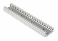 Linear Guide Rail: 65, 720 mm Overall Lg, 65 mm Overall Wd, 28.6 mm Overall Ht, Aluminum Alloy (MPN RR65-0720). Key specifications — Brand: PBC LINEAR; Size: 65; Nominal Rail Size: 65.