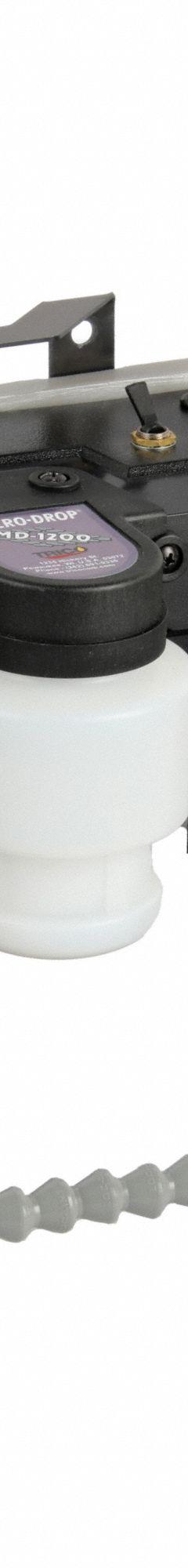 TRICO Micro-Drop Dispenser: MD-1200, Manual Control, 2 Line (MPN 30802). Key specifications — Brand: TRICO; Delivery Line Material: Polyurethane; Nozzle Type: Loc-Line; Delivery Line Type: Loc-Line; Reservoir Material: HDPE; Nozzle Material: Plastic.