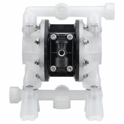 ARO Diaphragm Pump: Polypropylene Body, 1/2 in, NPT Connection, 14.4 gpm, PTFE Valve - Polypropylene Housing AODD Pumps