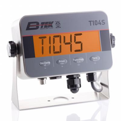 B-TEK Scale Indicator: 8 in Overall Ht, 10 in Overall Lg, 2 7/8 in Overall Wd - Material Handling