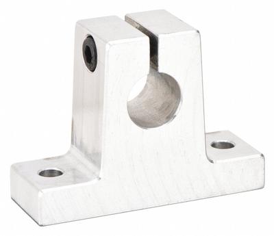 THOMSON Shaft Support Block: SB, For 1/4 in Shaft Dia, Unfinished Malleable Iron - Support Blocks for Linear Shafting