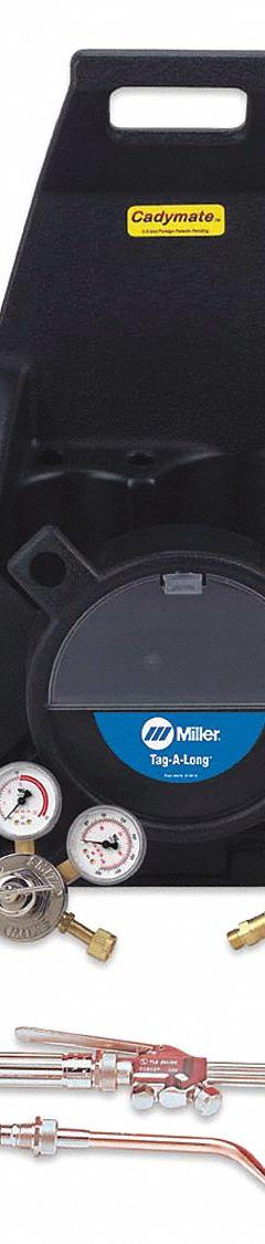 SMITH EQUIPMENT Welding and Cutting Tote: Acetylene, CGA 200 (MPN TL-500). Key specifications — Regulator CGA Number (Fuel): CGA 200; Manufacturer Part Number: TL-500; Brand: SMITH EQUIPMENT.