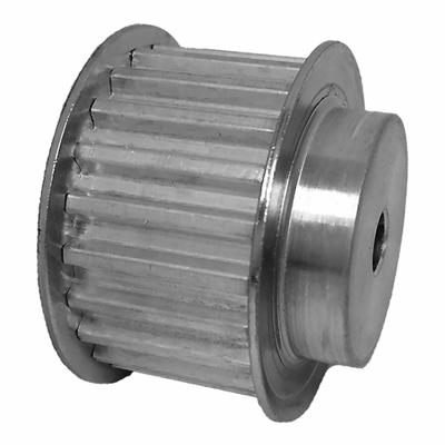 Dayton Timing Pulley: Trapezoidal, Plain, For T5 Timing Belt Section, For 16 mm Belt Wd - T5 Section Timing Belt Pulleys