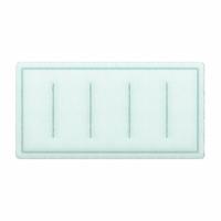 GRAINGER Ring Panel Air Filter: 20 in x 50 in x 1 in, 50 in Section Wd, 1 Sections, 2 Ply, MERV 8 (MPN 5W425). Key specifications — Performance Rating: MERV 8; Brand: GRAINGER; Media Material: Synthetic.