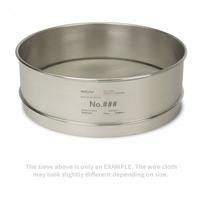 ADVANTECH Standard Stainless Steel Cloth Test Sieve: Stainless Steel, 12 in Outside Dia, 4 1/4 in Ht (MPN 1/2"SS12F). Key specifications — Screen Material: Stainless Steel; Brand: ADVANTECH; Frame Material: Stainless Steel; Standards: ASTM E11; US Standard Screen Size: 1/2 in.