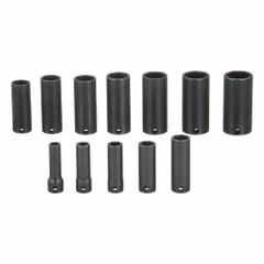 ABILITY ONE Impact Socket Set: 3/8 in Drive Size, Small Set (0-50 pieces) Set Size, 12 Pieces, SAE (MPN 5130-01-650-3982). Key specifications — attr1204251: ABILITY ONE; attr1215453: 3/8 in; attr1215454: 5/16" - 1"; attr1224229: Friction.