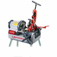 ROTHENBERGER Portable Pipe Threading Machine: Supertronic 4SE, For 1/2 in to 4 in Pipe, 1 1/2 hp (MPN 63006). Key specifications — attr530525: 2; attr553035: (3) Die Sets; attr530501: ROTHENBERGER.
