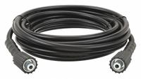 Pressure Washer Hose: 1/4 in ID, 25 ft Lg, PVC, Black, M22 Female x M22 Female Fitting Size (MPN 22KD99). Key specifications — Hose Cover Material: PVC; Fitting Type: F Metric x F Metric; Hose Color: Black; Hose Configuration: Coupled Assembly; Brand: SPEEDAIRE.