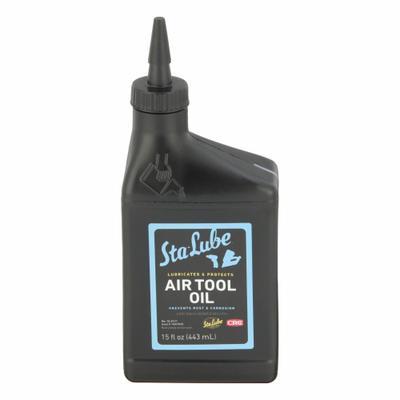 CRC Air Tool Oil: Petroleum, -20°F Min. Op Temp., 225°F Max. Op Temp., Not Food Grade - Air Tool Lubricants