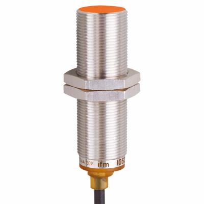 IFM Inductive Cylindrical Proximity Sensor: Non-Terminated Cable, Shielded - Cylindrical Sensors with Non-Terminated Cables