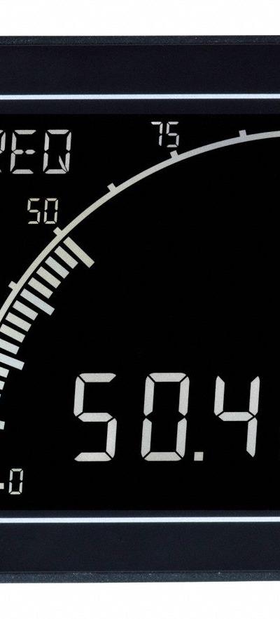 TRUMETER Frequency Meter: 9 Display Span - Frequency Digital Panel Meters