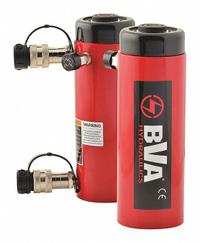 BVA HYDRAULICS Hydraulic Ram: Double Acting, 25 ton Nominal Capacity, 6 in Nominal Stroke Lg, Steel (MPN HD2506). Key specifications — attr98927: BVA HYDRAULICS.