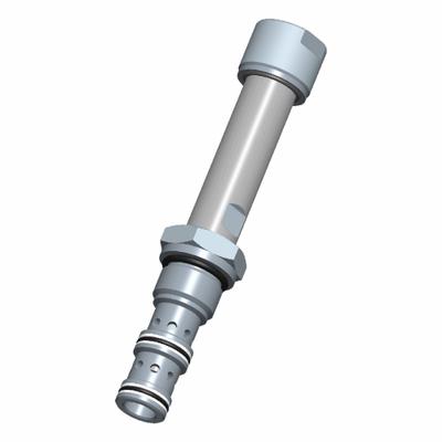 BUCHER HYDRAULICS Cartridge Valve: Screw-In, Two Positions, Screwdriver Adjustment, Three-Way - Solenoid Cartridge Valves