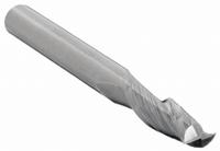 CLEVELAND Square End Mill: Carbide, 2 Flute, 1/8" Mill Dia, 1/2" LOC, 1-1/2" OAL (MPN C61010)