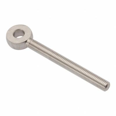 AMPG Fixed Rod End: Stainless Steel, Plain, 3 in Hole Center-to-End Lg - Stainless Steel Male Threaded Fixed Rod Ends