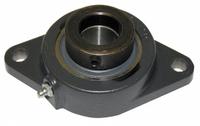 TIMKEN 2 Bolt Flange Bearing: Radial Ball, 1 15/16 in Bore, Cast Iron, Eccentric Collar, Rhombus (MPN VCJT 1-15/16). Key specifications — Bore Type: Cylindrical; Brand: TIMKEN; Lubricant Material: NLGI #2 Equivalent; Mounting Bolt Size: 5/8 in; System of Measurement: Inch.