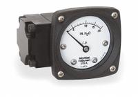 MIDWEST INSTRUMENT Differential Pressure Gauge: Back, 1/4 in NPT Female, ±3-2-3% Gauge Accuracy, 142 (MPN 142-AA-00-OO-20H). Key specifications — Sensor Type: Diaphragm; Series: 142; Housing Material: Aluminum; Certificate of Calibration: Not Included; Gauge Accuracy: ±3-2-3%.