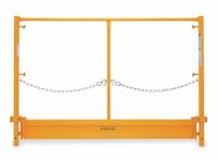 BIL-JAX Guard Rail: End Panel, Steel, Guardrail & Toe Board Kits (MPN 0012-226-05). Key specifications — Color: Yellow; Compatible with Manufacturer Model Number: 0012-202-07; Included Components: Toeboard; Material: Steel; Product Type: End Panel; Series: Easi-Guard; Brand: BIL-JAX.