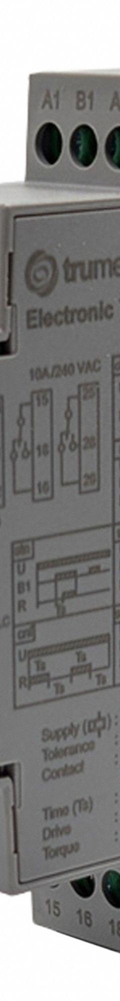 TRUMETER Time Delay Relay: 12 to 240V AC/DC, 0.1 sec – 100 hr (MPN TS09). Key specifications — Brand: TRUMETER.