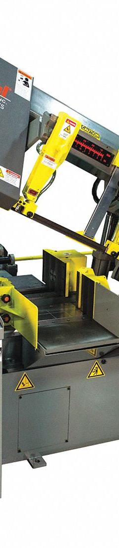 MARVEL Band Saw: Horizontal, 230V AC, 13 in x 14 in, 60 to 330 SFPM, 0°, 3 Phase, Auto (MPN PA13/3MPC/230). Key specifications — attr312952: 0°; attr312955: Horizontal; attr312950: 13 in x 14 in; attr312951: 60 to 330 SFPM; attr312954: 3; attr325082: MARVEL.