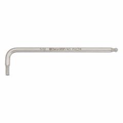 BETA Hex Key: 1 Ball Ends, 5/32 in Tip Size, SAE, Long, Stainless Steel, Satin, 4 1/2 in Long Arm Lg (MPN 96BP INOX). Key specifications — attr1205521: BETA; attr1205526: Satin.
