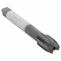 CLEVELAND Spiral Point Tap: 7/16"-14 UNC, 2B, 3 Flute, Plug Chamfer, Hardlube Coated Cobalt (MPN C96020)