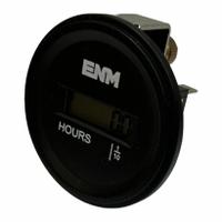 ENM Hour Meter: Hour Meters, Front Panel Mounting, Digital, 5 V AC/DC – 250 V AC/DC, LCD, TB45HA. Key specifications — Mounting Style: Surface; Bezel Face Shape: Round; Brand: ENM; Manufacturer Part Number: TB45HA; Meter Type_Broad: Digital.