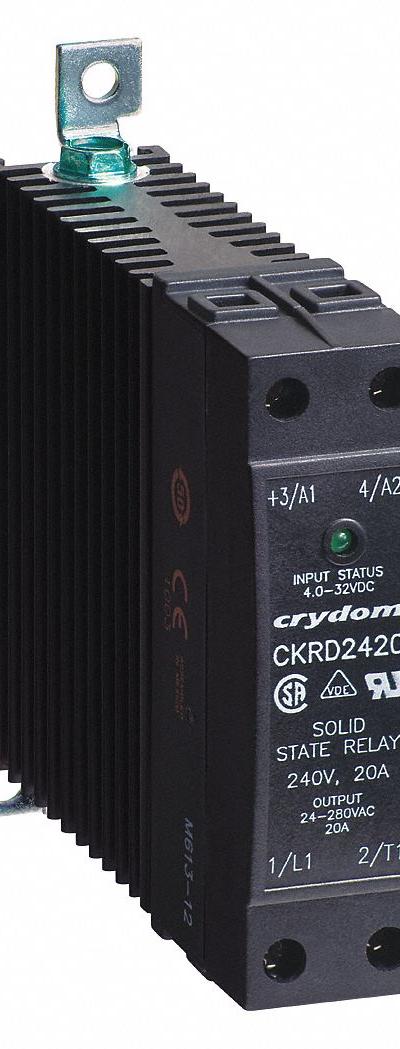 CRYDOM Solid State Relay: DIN-Rail Mounted - DIN-Rail Mounted Relays