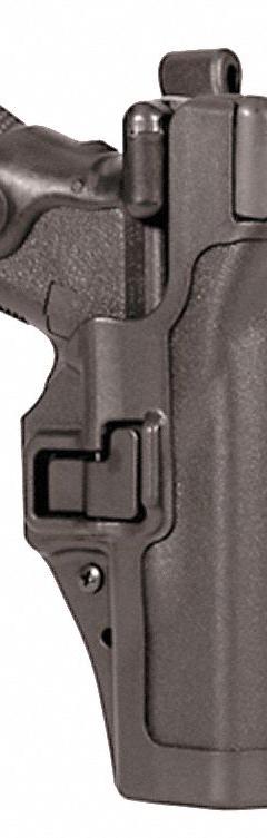 BLACKHAWK Gun Holster: Right, Glock 20/21/21 SF, 3 Level, Matte Nylon (MPN 44H113BK-R). Key specifications — attr1072800: Snap; attr1072799: Outside Waistband; attr188266: Nylon; attr188260: Right; attr188261: Glock 20/21/21 SF; attr188264: Black; attr188265: Jacket Slot Duty Belt Loop; attr191934: 44H113BK-R.