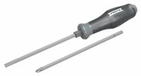PROTO Multi-Bit Screwdriver: Proto, 10 or Less Tips, 8 Pieces, 8 Bits, Alloy Steel, Single End (MPN J9326). Key specifications — attr1213245: Hex: 3/16 in + 1/4 in; attr1213221: Plain; attr1213219: PROTO.