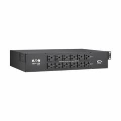 EATON TRIPP LITE PDU: Single-Phase, 120V AC, 25 Outlets, (24) 5-15/20R/L5-30R, Metered, 2 RU (MPN PDUMNH30AT2). Key specifications — Plug Type: NEMA L5-30P; Brand: EATON TRIPP LITE; Phase: Single-Phase; Maximum Input Voltage: 120V AC; Receptacle Type: L5-30R; Mounting Location: Wall; Facing: 12 Front/13 Rear.