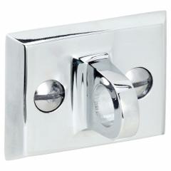 LAWRENCE METAL Wall Plate: 1 5/8 in Overall Ht, 1/2 in Overall Wd, Chrome (MPN WALLPLATE-509X-1P). Key specifications — Brand: LAWRENCE METAL; Finish: Chrome; Material: Metal.